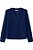Camisa Azul Lisa em Tecido Poliester com Botões - Imagem 5