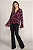 Bata Estampada Cabernet Manga Flare - Imagem 3
