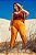 Top Marrom Plus Size Pesponto - Imagem 2