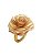 Kit porta guardanapos com flor em madeira - 6 peças (escolha a cor da flor do seu kit) - Imagem 1