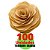 Kit Com Flores em Cordão Difusor - Tamanho Grande - 14cm com 100 unidades - Imagem 1