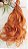 Cabelo Ondulado Ruivo (Medida 25cmx 1,10cm de extensão) - Imagem 2