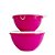 Tupperware Kit Tigela Maravilhosa Rosa 2 Pecas - Imagem 2