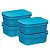 Tupperware Kit Freezer Line 4 Pecas - Imagem 1