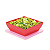 Tupperware Travessa Zen Line Quadrada 1,75 Litros - Imagem 4