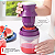 Tupperware Espremedor de Frutas Plus 300ml Roxo - Imagem 2