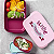 Tupperware Basic Line Slim 590ml Com Divisórias Rosa - Imagem 2