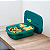 Tupperware Cristalwave Retangular 1 Litro com Divisórias Geração II Verde - Imagem 3