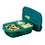 Tupperware Cristalwave Retangular 1 Litro com Divisórias Geração II Verde - Imagem 7