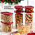 Tupperware Kit Ultra Clear Oval Policarbonato com 4 peças - Imagem 8