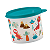 Tupperware Kit Eco Kids Dino 350ml + Redondinha 500ml Caribe - Imagem 3