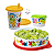 Tupperware Kit Selva Encantada Copinho 200ml + Pratinho 500ml + Potinho - Imagem 1