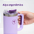 Tupperware®  Copo Térmico Big T com Canudo 1,1L Sorbet - Imagem 3