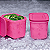 Tupperware Kit Freezer Line 1,1L Rosa Pink 2 Pecas - Imagem 2
