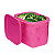 Tupperware Kit Freezer Line 1,1L Rosa Pink 2 Pecas - Imagem 3