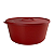 Tupperware Tigela Ilúmina 4,3 Litros Vermelho Morango - Imagem 3