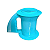 Tupperware Polvilhador 250g Azul - Imagem 3