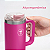 Tupperware® Copo Térmico Big T com Canudo 1,1L Pink - Imagem 3