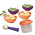 Tupperware® Kit Hora do Sorvete 6 peças - Imagem 1