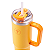 Tupperware®  Copo Térmico Big T com Canudo 1,1L Damasco - Imagem 2