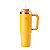 Tupperware®  Copo Térmico Big T com Canudo 1,1L Damasco - Imagem 1