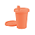 Tupperware Copinho com Bico 200ML Pessego - Imagem 1