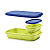 Tupperware Basic Line Slim 590ml Com Divisórias Margarita - Imagem 6