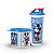 Tupperware Kit POP MICKEY Copo Com Bico 470 ml + Tupper Redondinha 500 ml - Imagem 1
