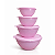 Tupperware Tigela Maravilhosa Pecas Rosa - Imagem 1