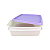 Tupperware Kit Tupper Pote com Alça 780ml Sereia 2 Pecas - Imagem 5