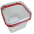 Tupperware Modular Quadrado 4, litros Classic - Imagem 4