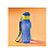 Tupperware Eco Garrafa Plus 310ml Azul - Imagem 1