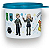 Tupperware Kit Copo + Redondinha Harry Potter Hugwarts 2 Peças - Imagem 3