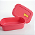 Tupperware Cristalwave Retangular Geração II Laranja 1L - Imagem 2