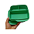 Tupperware Basic Line 550ml Com Divisórias Verde - Imagem 3