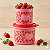 Tupperware Kit Caixa Morango Do Amor 2 Peças - Imagem 3