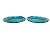 Tupperware Kit Prato Prisma Verde Policarbonato 2 Pecas - Imagem 6
