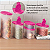 Tupperware Kit Modulares 5 Pecas Tampa Rosa - Imagem 4
