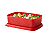 Tupperware Mini Jeitosinho Neve 250ml Vermelho - Imagem 2