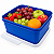 Tupperware Basic Line 500ml Azul - Imagem 2