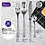 Tupperware Talheres Aço Inox Kit 16 Pecas - Imagem 1