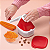 Tupperware Ralador de Queijo Geração II Vermelho - Imagem 2