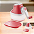 Tupperware Ralador de Queijo Geração II Vermelho - Imagem 1