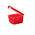 Tupperware Conserva Metade Vermelho - Imagem 2