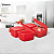 Tupperware Conserva Metade Vermelho - Imagem 3