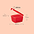 Tupperware Conserva Metade Vermelho - Imagem 5