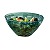 Tupperware Tigela Prisma 2 Litros Policarbonato Verde - Imagem 2