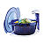 Tupperware Microcook Policarbonato 1,5 Litros Azul - Imagem 2
