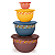 Tupperware Kit Tigela Murano 80 Anos 4 Pecas - Imagem 1