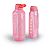 Tupperware Garrafa Aquavibe Soft 2L Rosa Com Canudo - Imagem 2